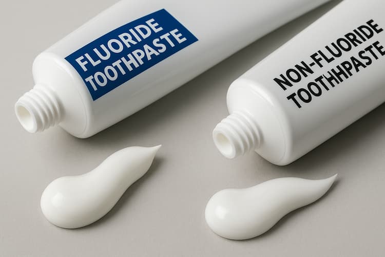 Fluoride vs Non-Fluoride.
