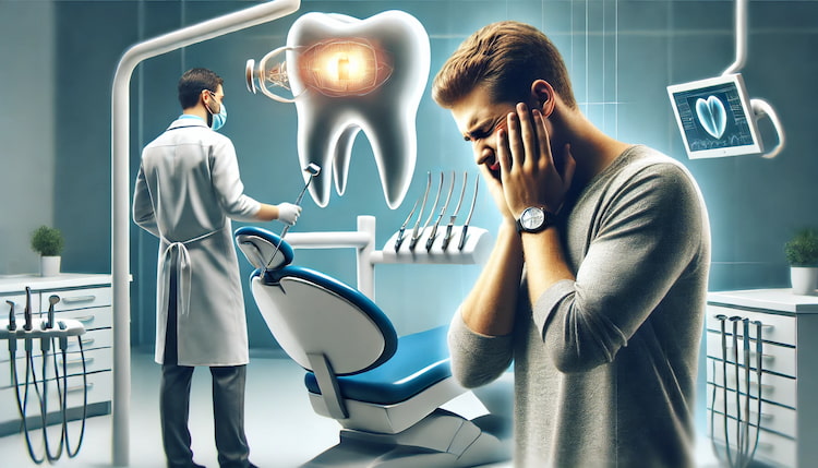 Dental consultation for tooth emergency
